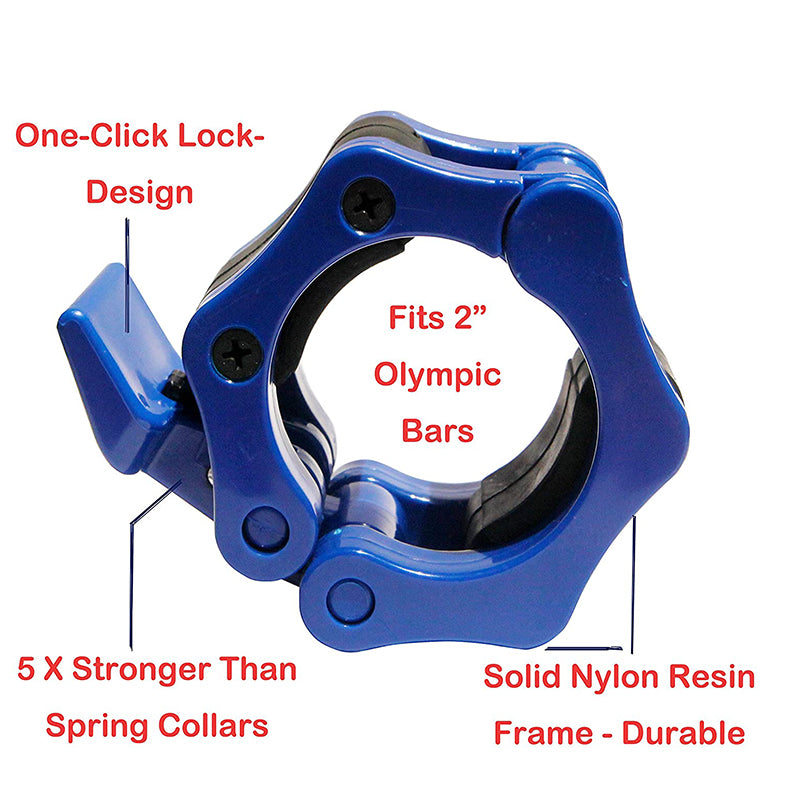 25/50mm Spinlock Collars Barbell Collar Lock Dumbell Clips Barbell