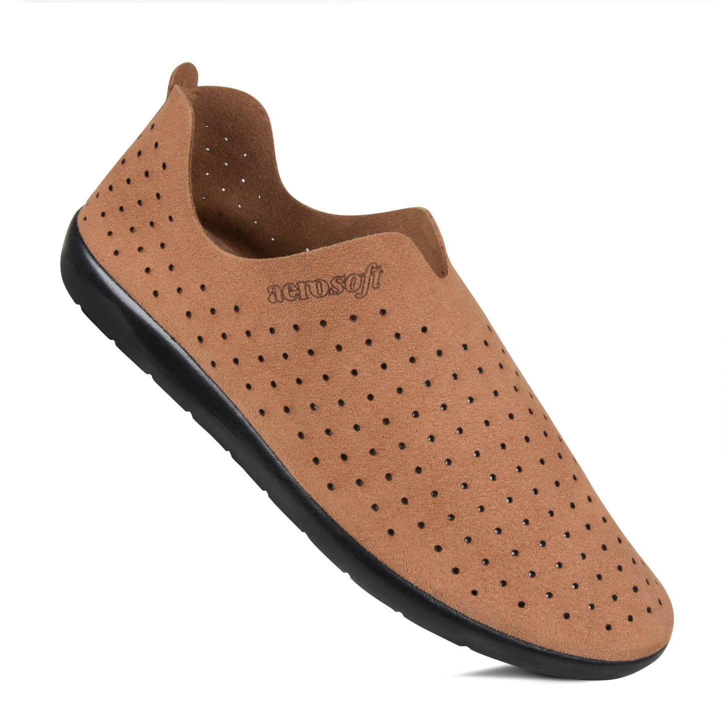 AEROSOFT - Haven Comfortable Leisure Walking Perforated Flat Slip-On