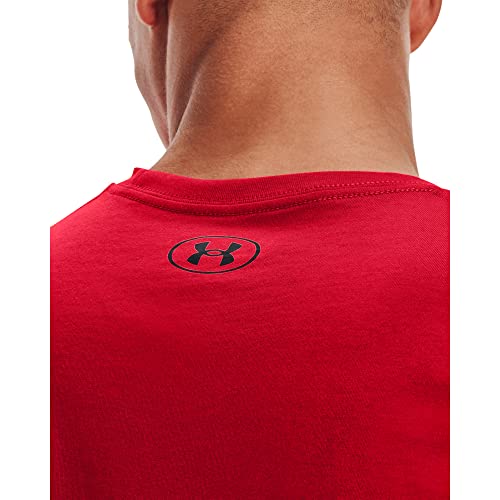 Under Armour mens Sportstyle Left Chest Short-Sleeve T-Shirt , Red (600)/Black , 3X-Large